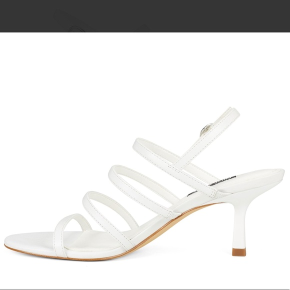 Smooth Heeled Strappy Sandals - Picture 3 of 6